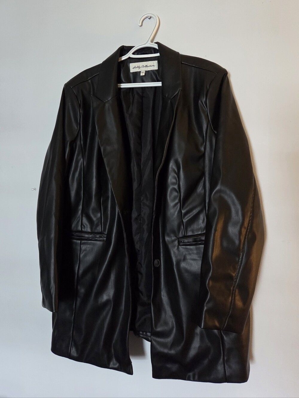 Faux Leather Jacket